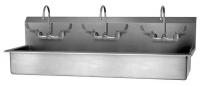40D736 Three Person Wash Station, SS