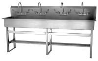 40D740 Four Person Wash Station, SS