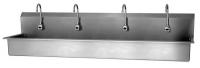40D746 Hands Free Wash Station, SS, Wall Mount
