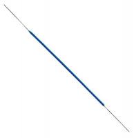 40J720 Wire, Pre-Stripped, 30 AWG, 4 in, Blue, PK50