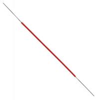 40J723 Wire, Pre-Stripped, 30 AWG, 3 in, Red, PK50
