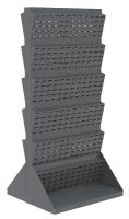 40K015 Louvered Floor Rack, Double Sided