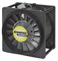 40K021 Conf.Sp. Fan, Ax. Ex-Prf, 16 In, 1/2 HP