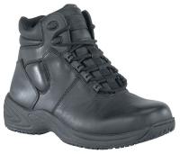 40K059 Work Boots, 6In, Pln, Blk, 10M, PR