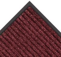 40K126 Entrance Mat, Indoor, 3x60ft., Red/Blk