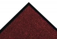 40K253 Entrance Mat, Indoor, 3x4ft., Red/Blk