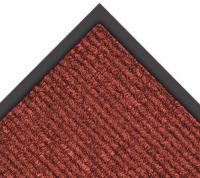 40K289 Entrance Mat, Indoor, 3x60ft., Red/Blk