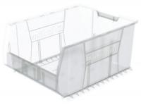 40K424 Super Size AkroBin, 23-7/8x18-1/4x12, Clr