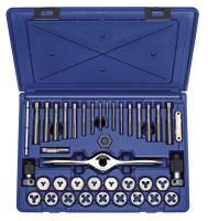 40L829 Plug Tap &amp; 1 In Hex Die Set, 40 pc.