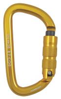 40L896 Carabiner, Autolock, Alum, Strength 28 KN