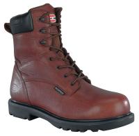 40M129 Work Boots, Comp, 8In., Brw, 10-1/2M, PR