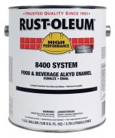 40N163 V8400 Alkyd Enamel, Safety Yellow, 1 gal.