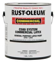 40N168 Interior Paint, Eggshell, Linen Wht, 1 gal