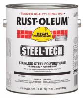 40N187 SteelTech, Polyurethane Coating, Gray, 1 qt