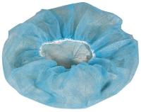 40N271 Bouffant Cap, PP, 18 in., Blue, PK 1000