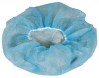 40N280 Bouffant Cap, PP, 28 in., Blue, PK 1000