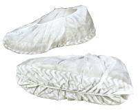 40N282 Shoe Covers, Slip Resist, XL, White, PK300
