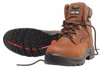 40N321 Work Boot, Steel Toe, 6In, Brown, 11, PR