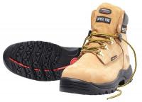 40N341 Work Boot, Steel Toe, 6In, Honey, 12, PR