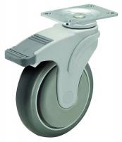 40N401 Twin Wheel Casters, 325 lb., Direct-Lock