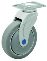 40N424 Twin Wheel Casters, 325 lb., Swivel Caster