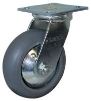 40N428 Twin Wheel Casters, 600 lb., Swivel Caster