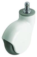 40N447 Twin Wheel Swivel Stem Caster, 110 lb.