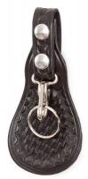 40N762 Key Strap with Flap, Black Weave
