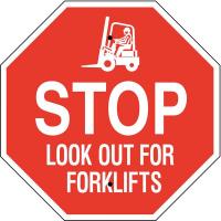 40R396 Stop Sign, 18 x 18In, White/Red