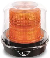 40Z973 Warning Light, LED, Amber, 12VDC, 24VACDC