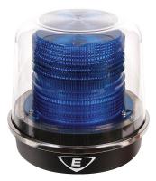 40Z980 Warning Light, LED, Blue, 120 VAC