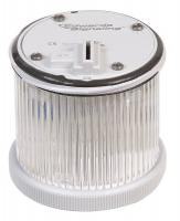 40Z989 Stacklight Warning Light, 70mm, White
