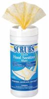 41C253 Hand Sanitizer Wipes, Lemon, PK 300