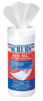 41C255 Germicidal Cleaner Wipes, Floral, PK 210