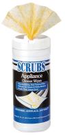 41C257 Appliance Cleaning Wipes, Lemon, PK 300