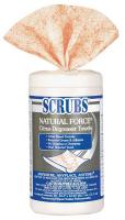 41C263 Solvent and Degreaser Wipes, Citrus, PK180
