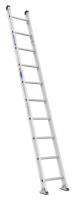 41D309 Straight Ladder, H 10 ft., Aluminum