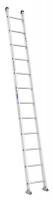 41D310 Straight Ladder, H 12 ft., Aluminum