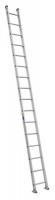 41D312 Straight Ladder, H 16 ft., Aluminum