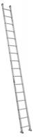 41D313 Straight Ladder, H 18 ft., Aluminum