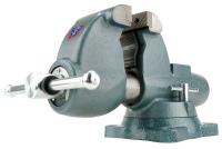 41D413 Combo Pipe/Bench Vise, 6 in, Swivel