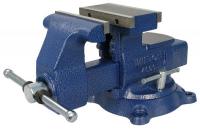 41D416 Bench Vise, Rev Mechanics, 6-1/2 in, Swivel