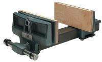 41D418 Bench Vise, Rapid Action Wood, 4 x 10 in