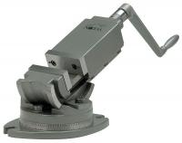 41D431 Bench Vise, Angular, Machine, 6 in, Swivel