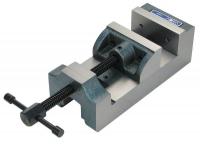 41D435 Drill Press Vise, Ground, 1-1/2 in, 3 Sides