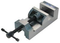 41D436 Drill Press Vise, Ground, 2-7/16 in, 3 Side