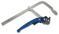 41D467 Bar Clamp, Deep L-Clamp, 12 in, 1770 lb