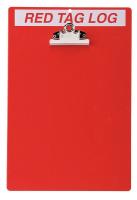 41F342 Red Tag Clipboard