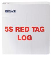 41F344 Red Tag Binder