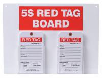 41F347 Red Tag Station, Large Tags